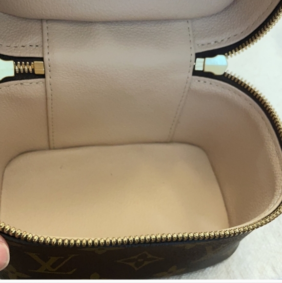Louis Vuitton monogram,  Nano Nice accessory/ crossbody bag. - Picture 7 of 10